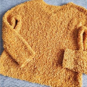 Lou & Grey Textured Mustard Sweater